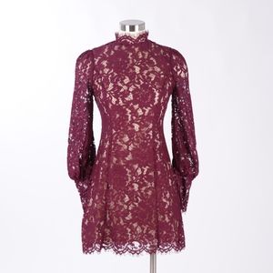 HIGH NECK SHIFT DRESS
